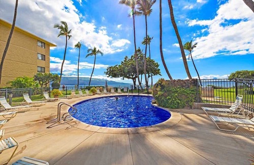 Maalaea Condo | Top Floor Condo- Ocean Views w Pool Steps to Beach
