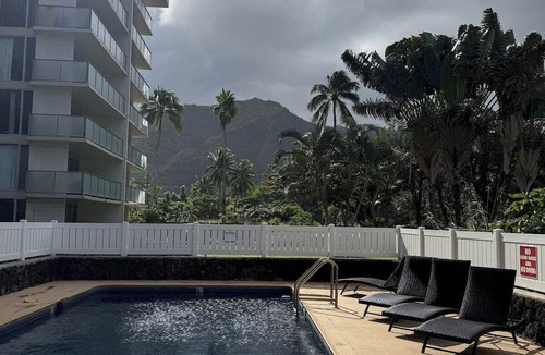 Punaluu Condo | AlohaCation - Oceanfront North Shore Oahu - Fast Wi-Fi for Remote Work