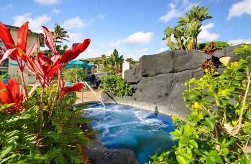 Wailua House | Waipouli G203 Beachfront Resort Pool Slides & AC