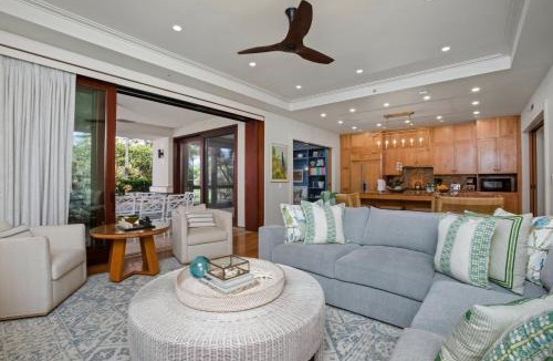 Montage Kapalua Bay Apartment | The Resort at Kapalua Bay Ocean View 3 BR Sleeps 14 Luxury Resort Living Complimentary Car with 6 Nights MON-2206 by KBM