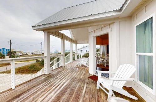 Surf Side Shores House | Newly-Built Coastal Oasis with Ocean Views Deck Central AC & WiFi - Dogs OK