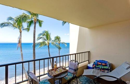 Kihei Apartment | Sugar Beach Resort 534- Oceanfront with amazing views at Sugar Beach Resort