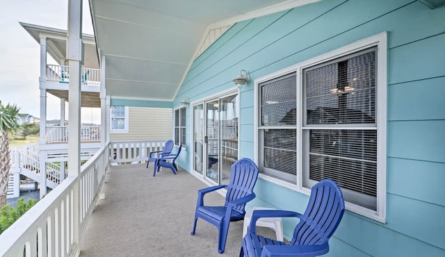 Steps to Beach! Coastal Second Row Retreat