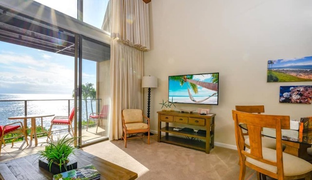 Napili Point | Oceanfront 2 BR, Sleeps 6 | Car Incl. w/6+ Nights | NAP-C18 by KBM