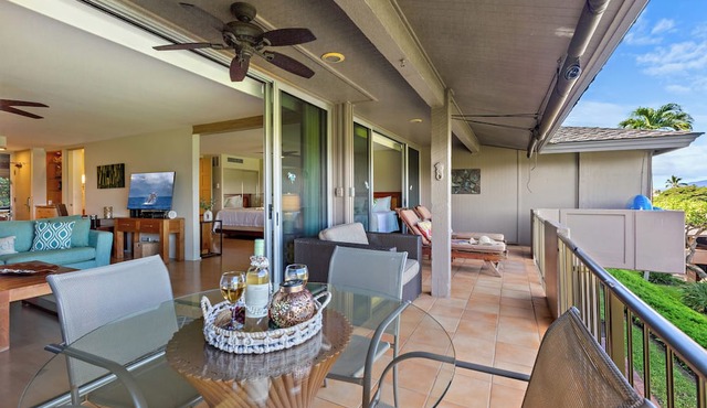 Panoramic Corner Ocean & Kaanapali Golf Views 1BR