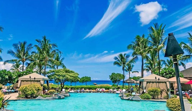Maui Resort Rentals: Honua Kai Konea 249, Spacious Interior Courtyard 3BR w/Partial Ocean Views