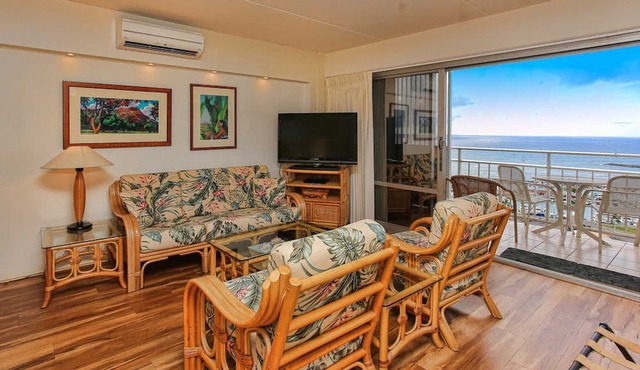 Ilikai 1904 Ocean/Sunset/Marina Views King Bed
