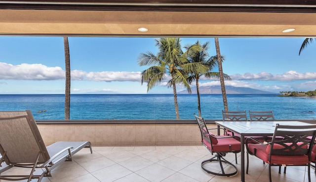 Beachfront Condo with Postcard Views - Makena Surf F306