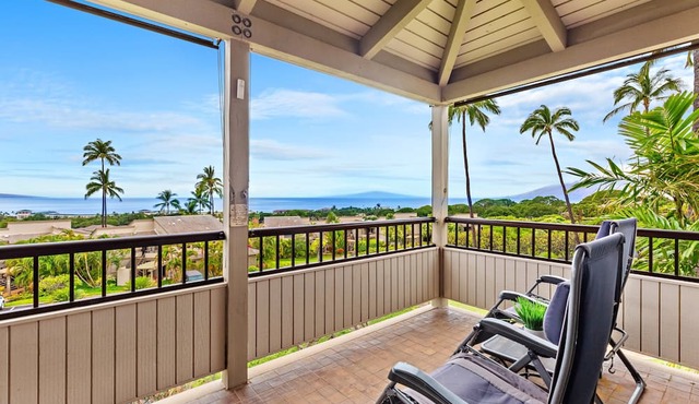Ocean Views Beneath Soaring Ceilings